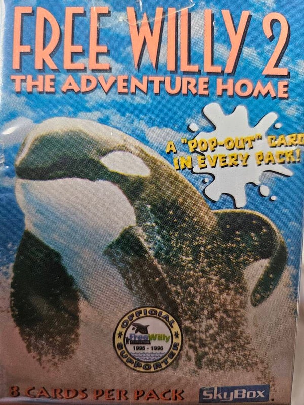 FREE WILLY 2 TRADING CARDS FULL SET X108