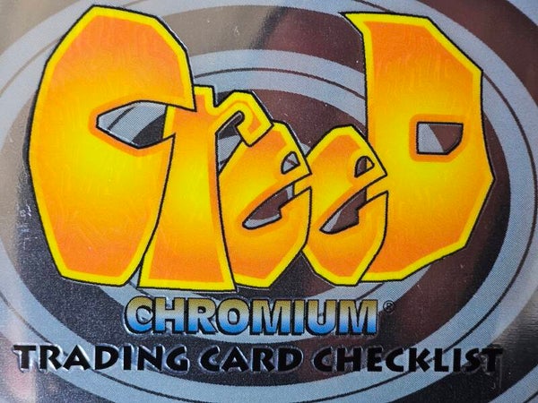 CREED CHROMIUM TRADING CARDS FULL BASE SET X50