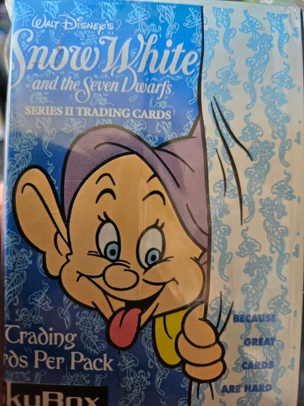 DISNEY SNOW WHITE AND THE SEVEN DWARFS SERIES 2TRADING CARDS COMPLETE SET OF 90