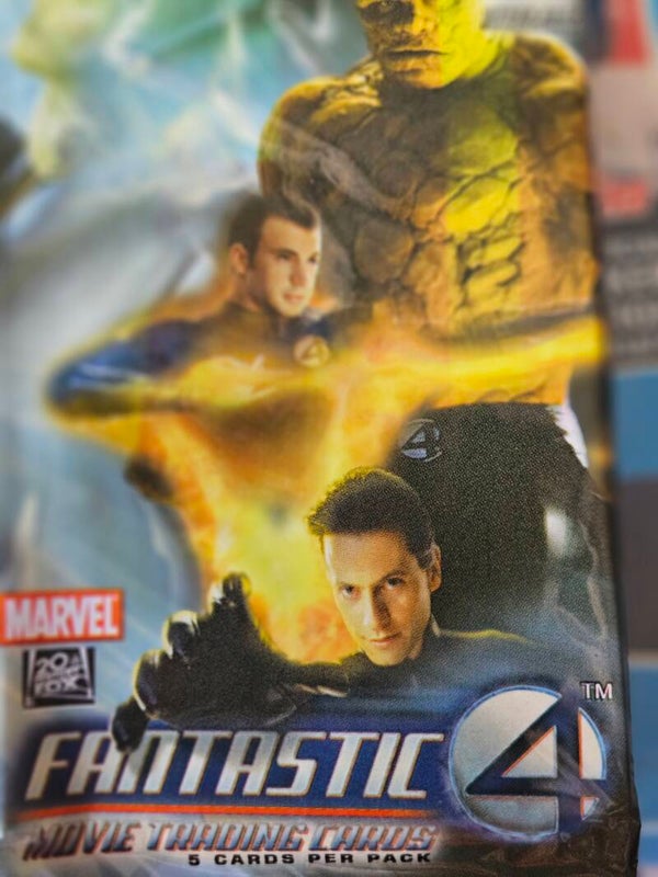 FANTASTIC FOUR MOVIE TRADING CARDS FULL SET X100