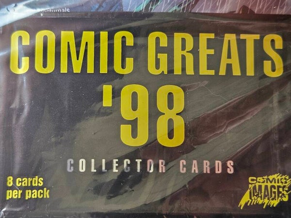 COMIC GREATS 98 TRADING CARDS FULL BASE SET X72
