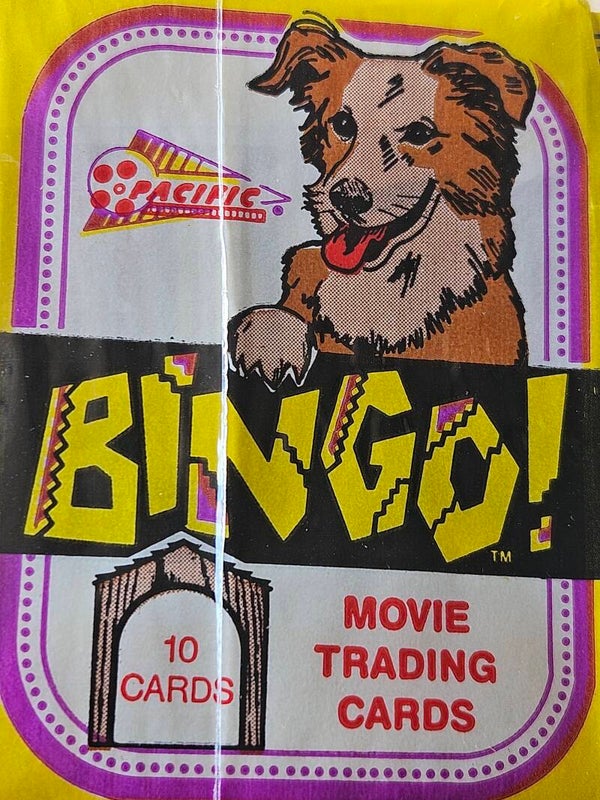 BINGO MOVIE TRADING CARDS FULL BASE SET X110
