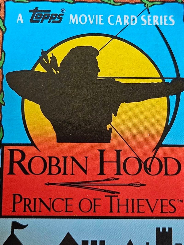 ROBIN HOOD PRINCE OF THIEVES TRADING CARDS FULL BASE SET X55 (NO STICKERS)