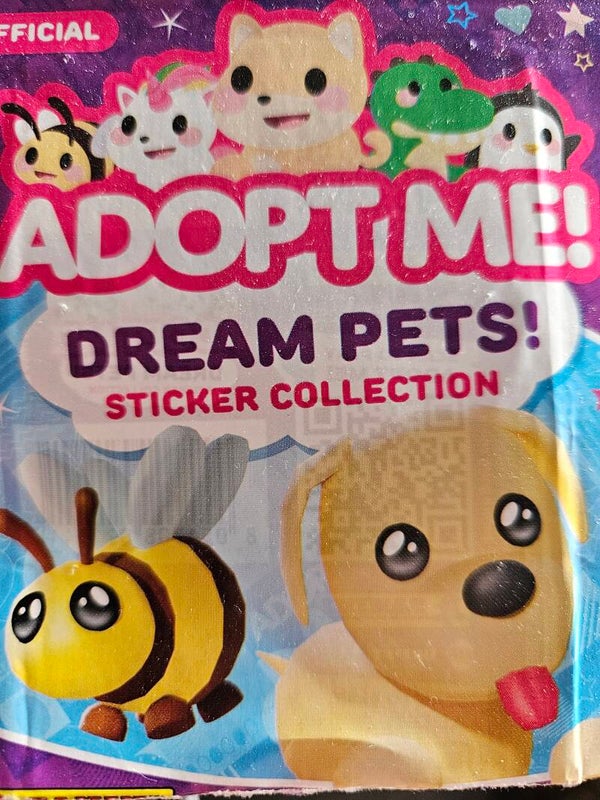 ADOPT ME DREAM PETS X50 LOOSE STICKERS