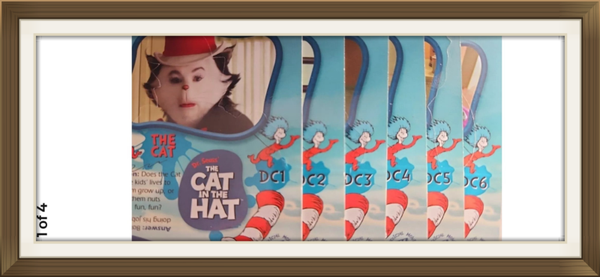CAT IN THE HAT - "DIE-CUT"  CHASE SET DC1-DC6