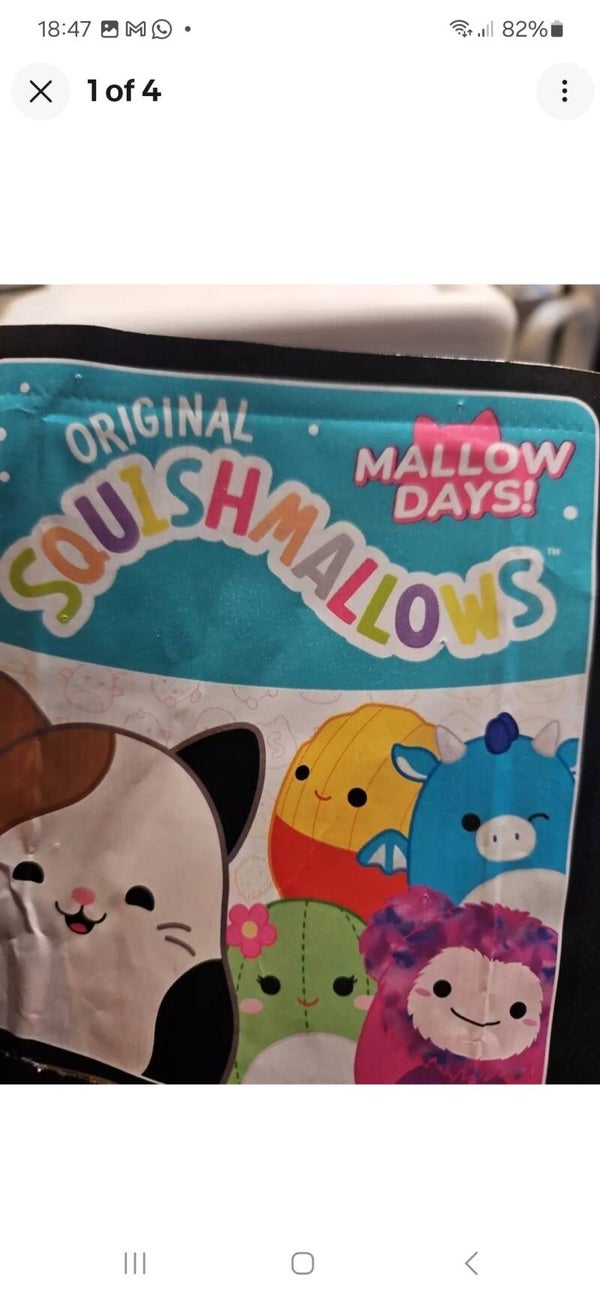 SQUISHMALLOWS MALLOW DAYS X50 LOOSE STICKERS