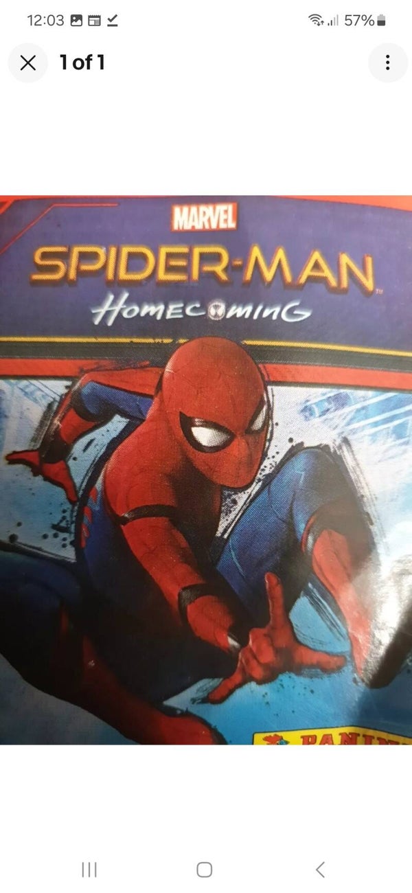 SPIDERMAN HOMECOMING X50 LOOSE  STICKERS