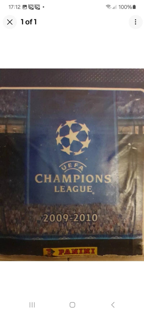 UEFA CHAMPIONS LEAGUE 2009/2010 X50 LOOSE STICKERS