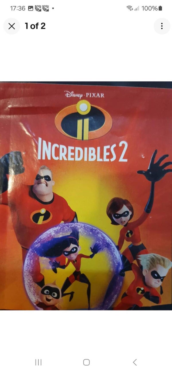 INCREDIBLES 2 X50 LOOSE STICKERS, CHOOSE YOUR NUMBERS