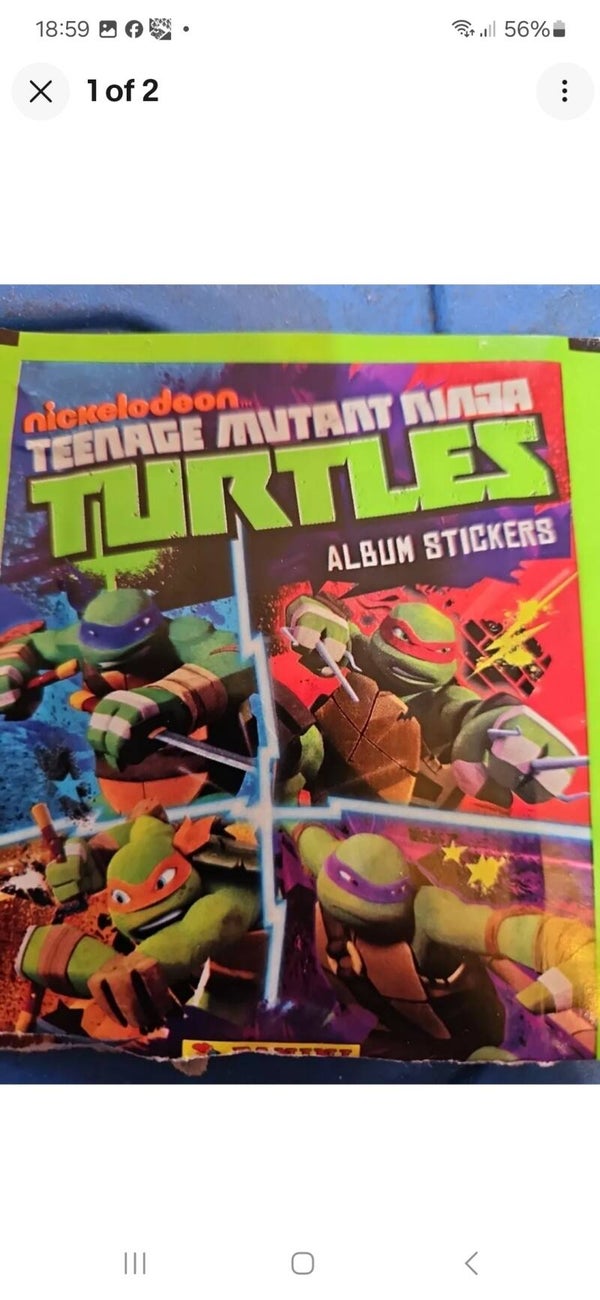 NICKELODEON /TEENAGE MUTANT NINJA TURTLES X50 LOOSE STICKERS...  CHOOSE NUMBERS