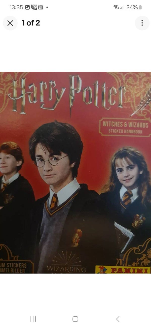 HARRY POTTER WITCHES AND WIZARDS X50 LOOSE STICKERS