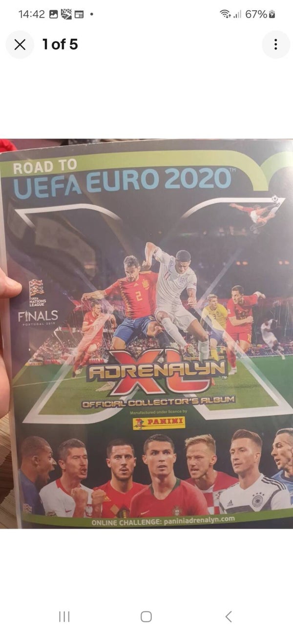 ROAD TO UEFA EURO 2020 X367 CARDS IN A BINDER+ 18 LTD ED + 6 XL CARDS (2 SHORT)