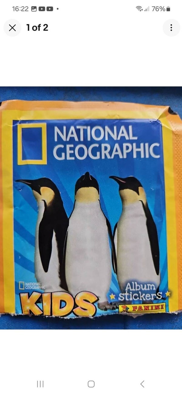 NATIONAL GEOGRAPHIC KIDS (2012) X50 LOOSE STICKERS. CHOOSE YOUR NUMBERS