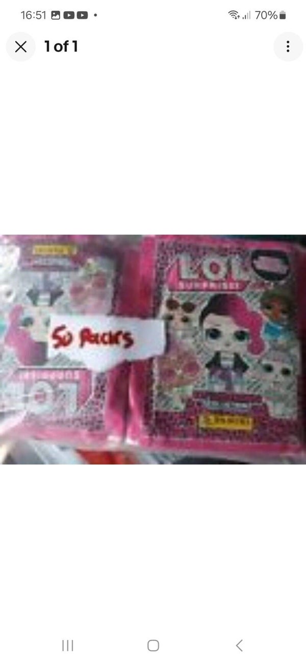 L.O.L SURPRISE! (LETS BE FRIENDS) X50 PACKS SEALED STICKERS