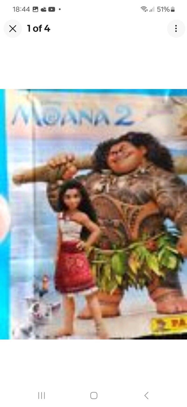 DISNEY MOANA 2 X50 LOOSE STICKERS