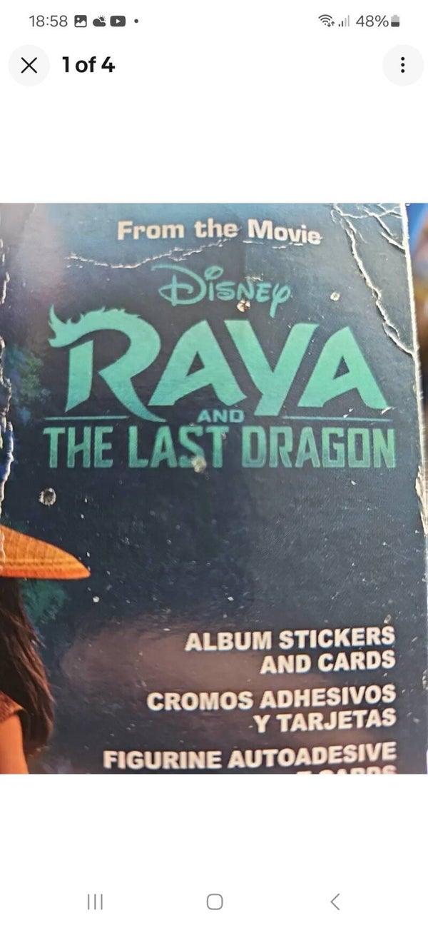 RAYA AND THE LAST DRAGON NEAR FULL SET X226 (JUST 4 SHORT) +ALBUM