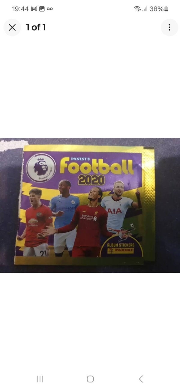 PANINI FOOTBALL PREMIER LEAGUE 2020 X50 LOOSE STICKERS