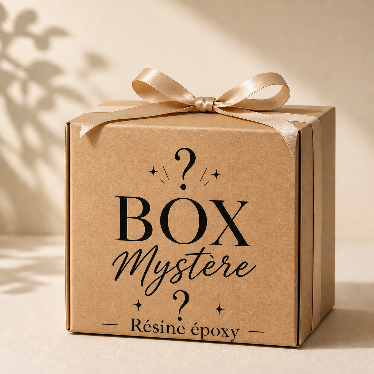 Petite box mystère résine