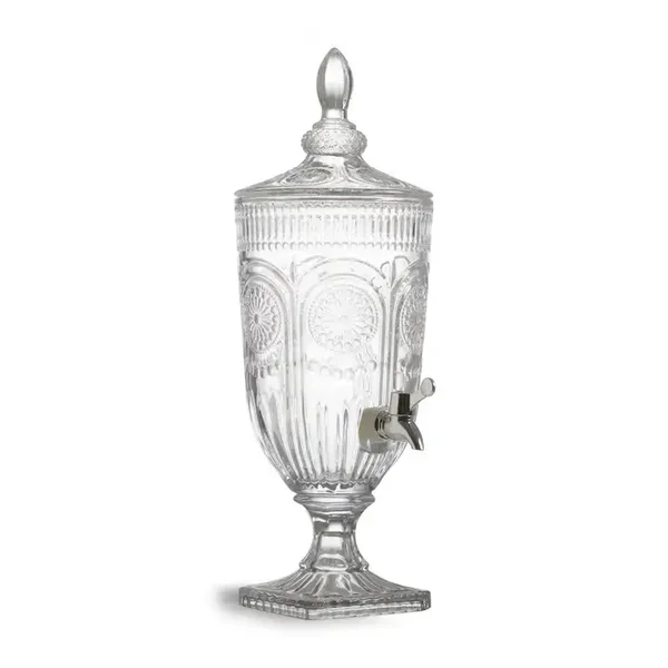 Patterned Glass 3-Litre Drinks Server