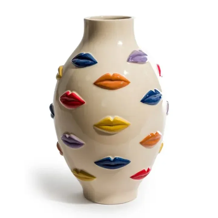 Large Multi Lips Vase