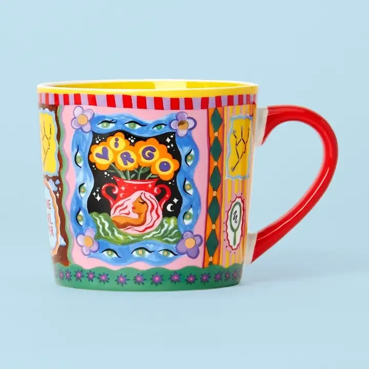 Eleanor Bowmer Virgo Zodiac Mug