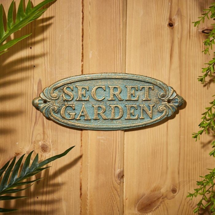 Secret Garden Plaque