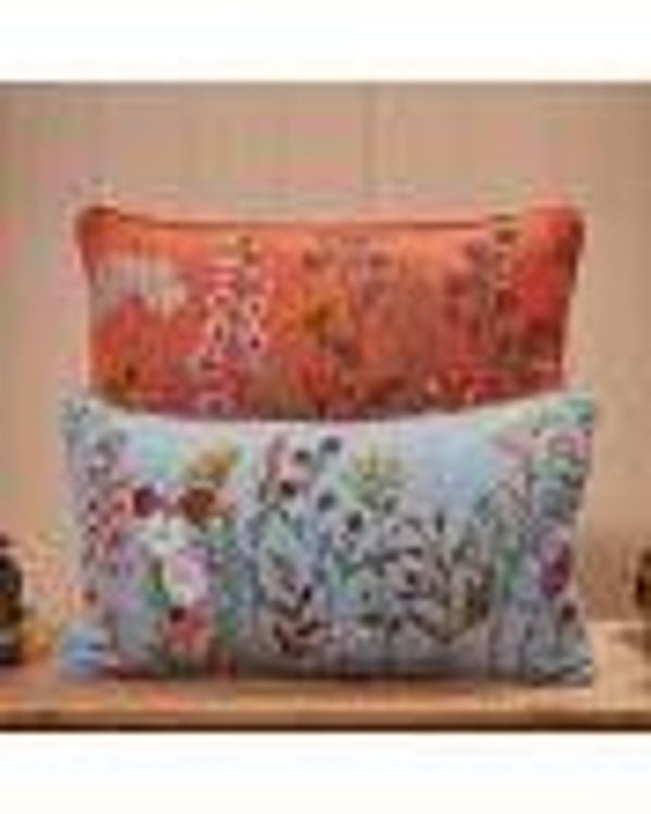 Floral Rectangular Cushion