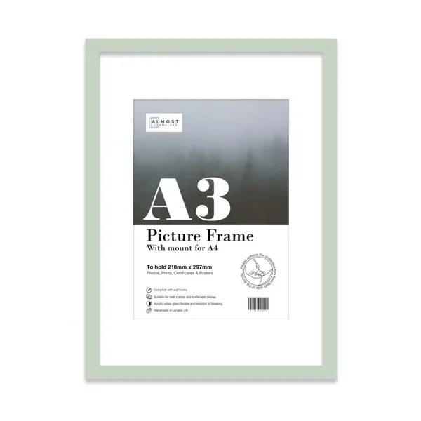 Mint A3 Picture Frame with Mount For A4