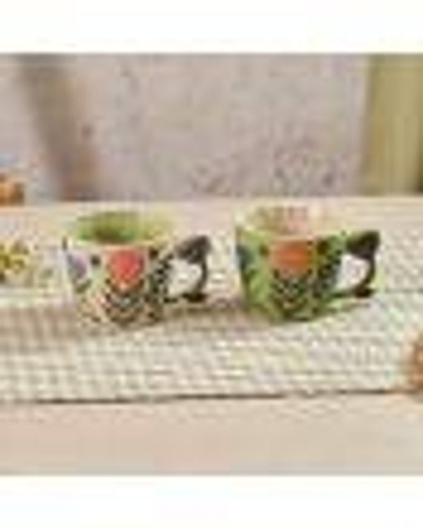 Flourish & Foliage Stoneware Mug