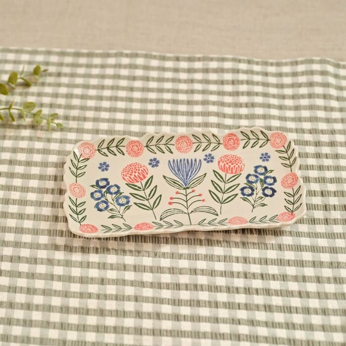 Flourish & Foliage Decorative Tray