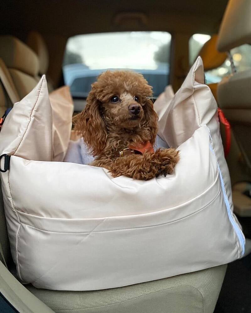 Dog Car Seat  | Dog Travel Bed | Dog Car Bed | Booster Car Seat Dog – L’élianne 