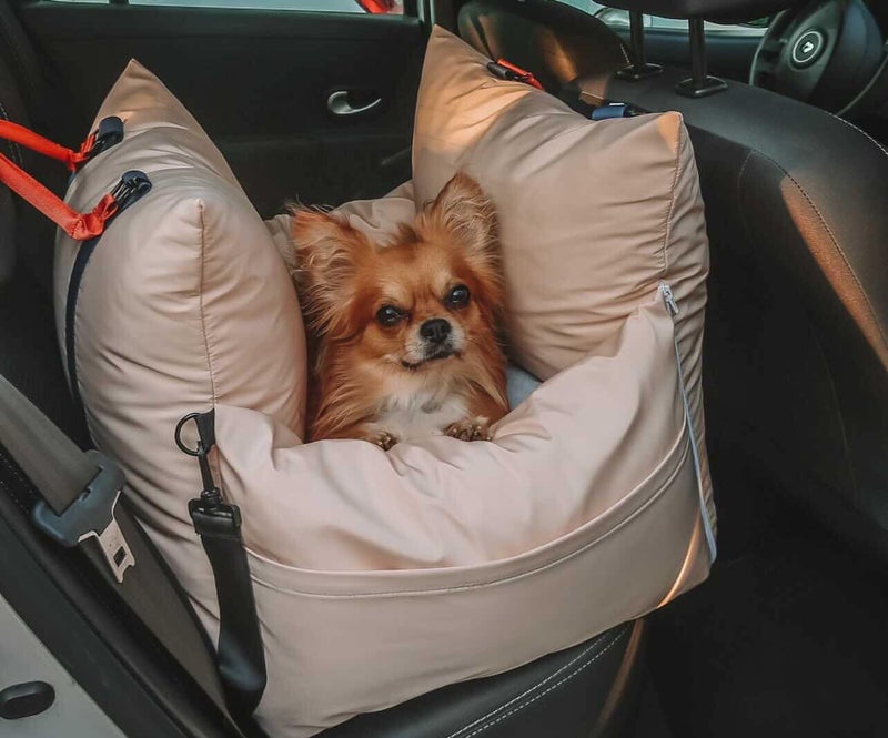 Dog Car Seat  | Dog Travel Bed  | Booster Dog Car Seat – L’élianne