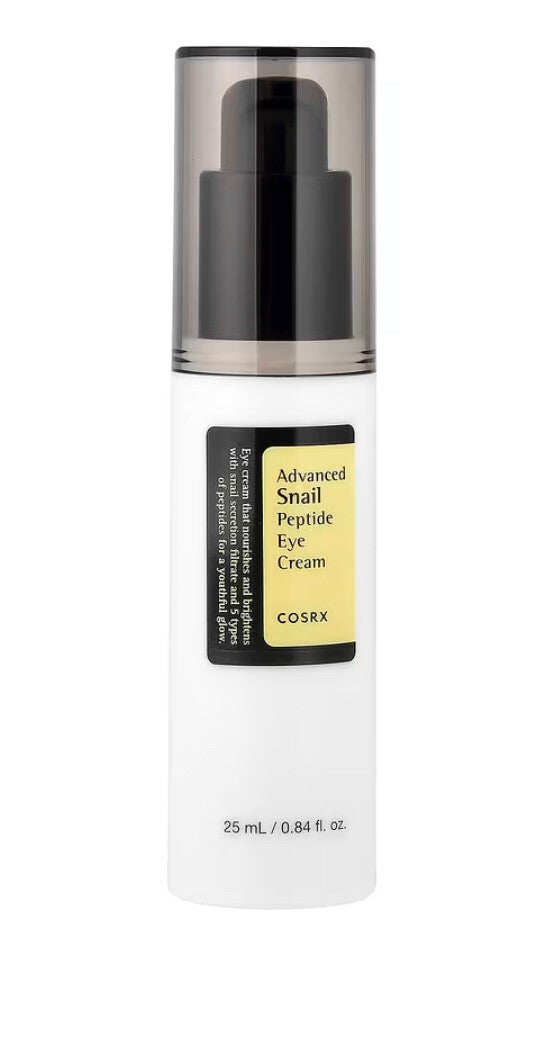 COSRX - Advanced Snail Peptide Eye Cream - Soin contour des yeux aux peptides et bave d'escargot