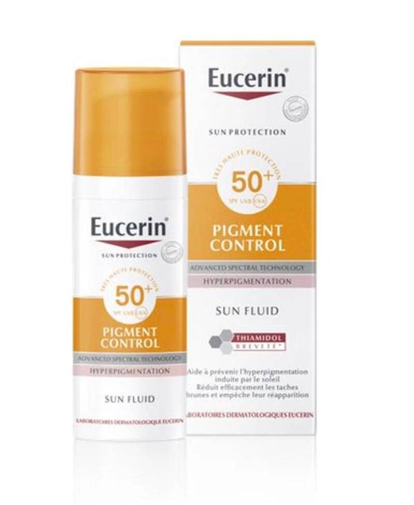 Eucerin – Sun Oil Control SPF50+ Gel-Crème Toucher Sec – Peaux Grasses & À Imperfections – 50 ml