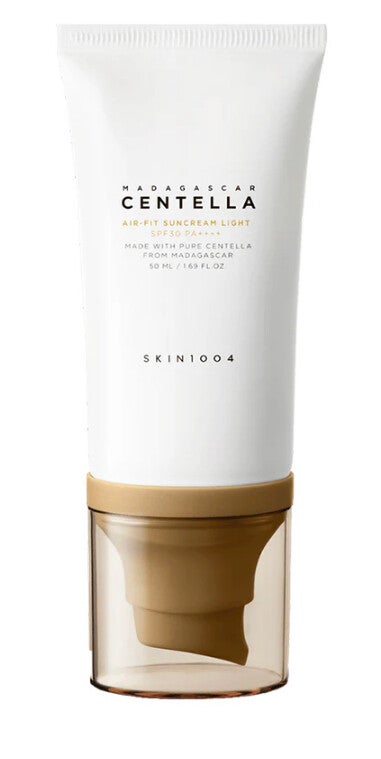 SKIN1004 Madagascar Centella Air-Fit Suncream Light SPF30 PA++++ – Crème Solaire Légère