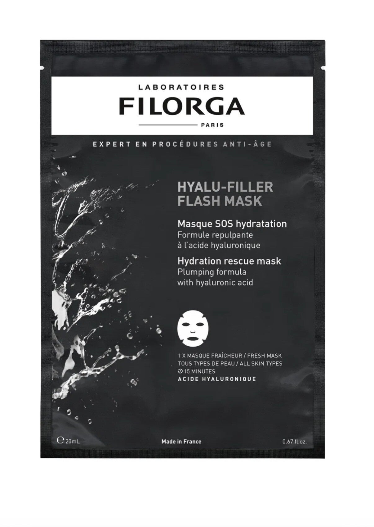 Filorga – Hyalu-Filler Mask Masque Super-Hydratant – 1 Masque