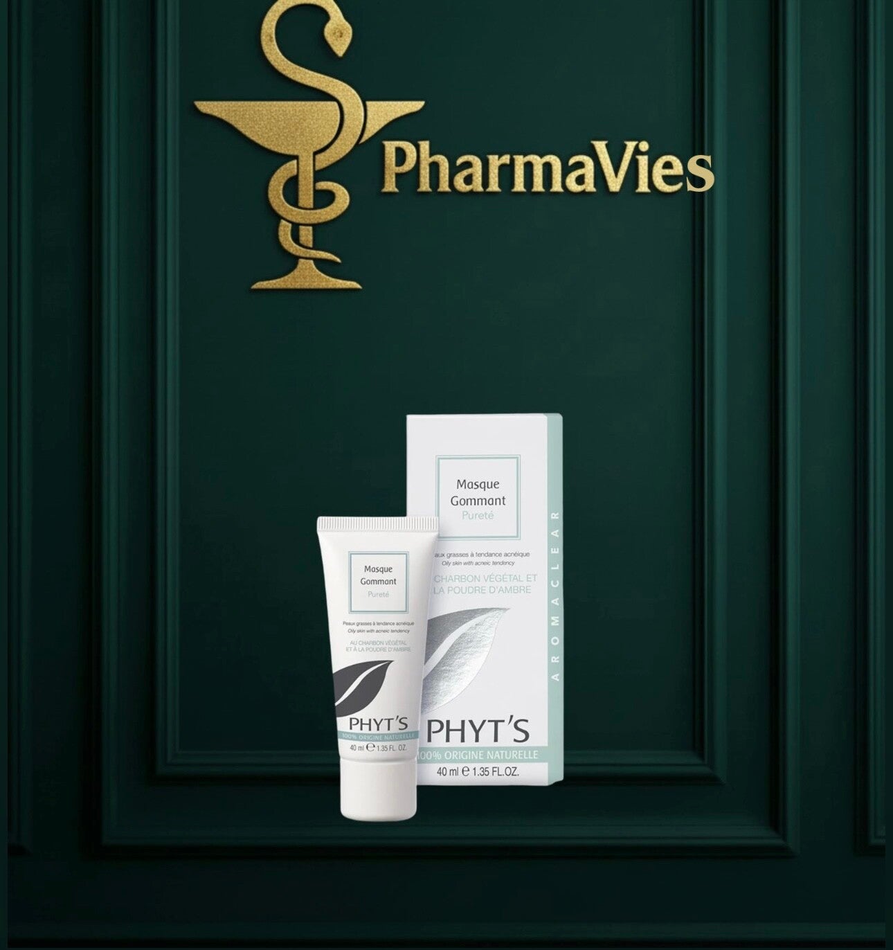 PHYT'S AROMACLEAR MASQUE GOMMANT PURETÉ 40ML