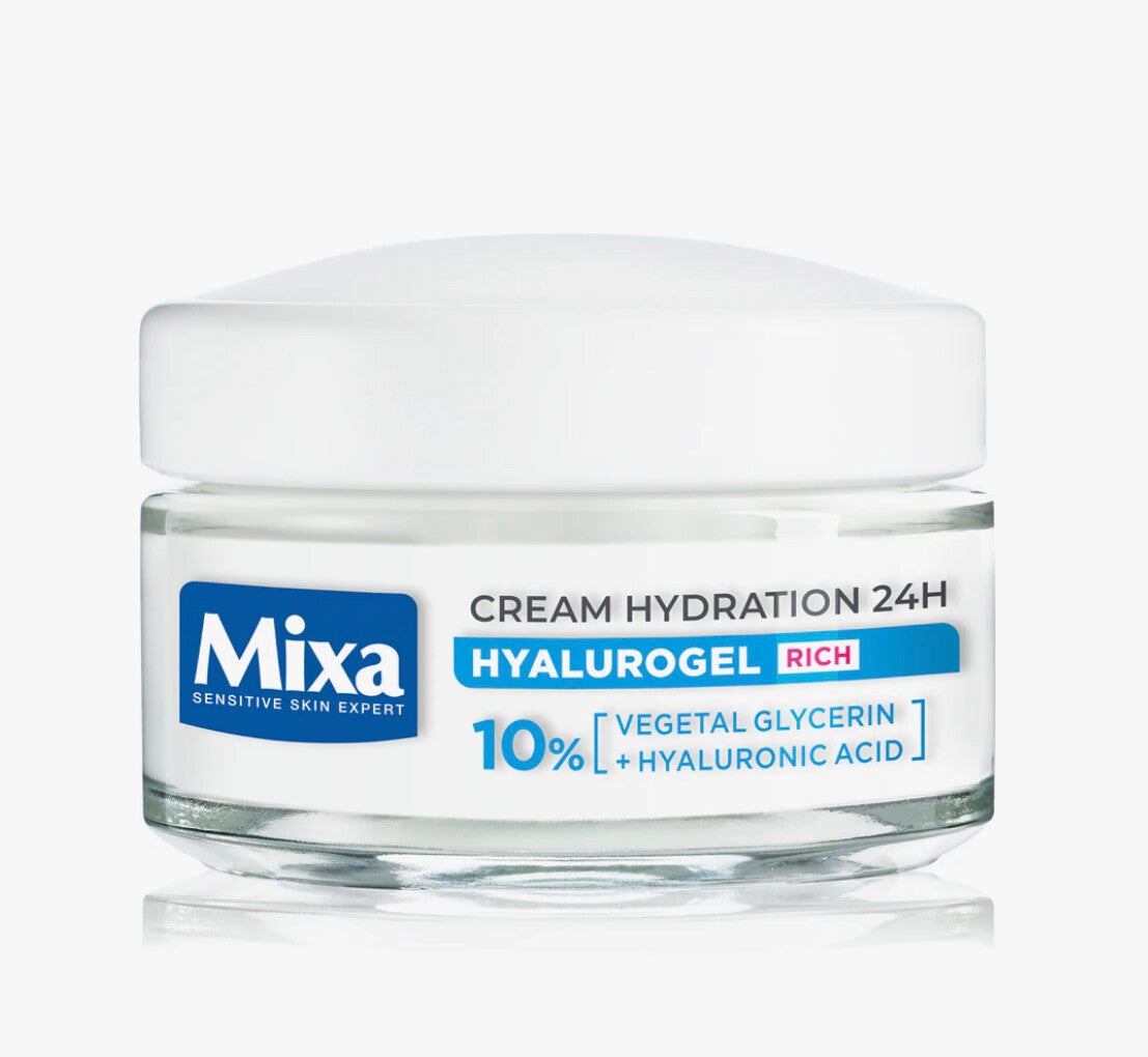 Mixa Hyalurogel Rich /crème de jour hydratante intense à l'acide hyaluronique