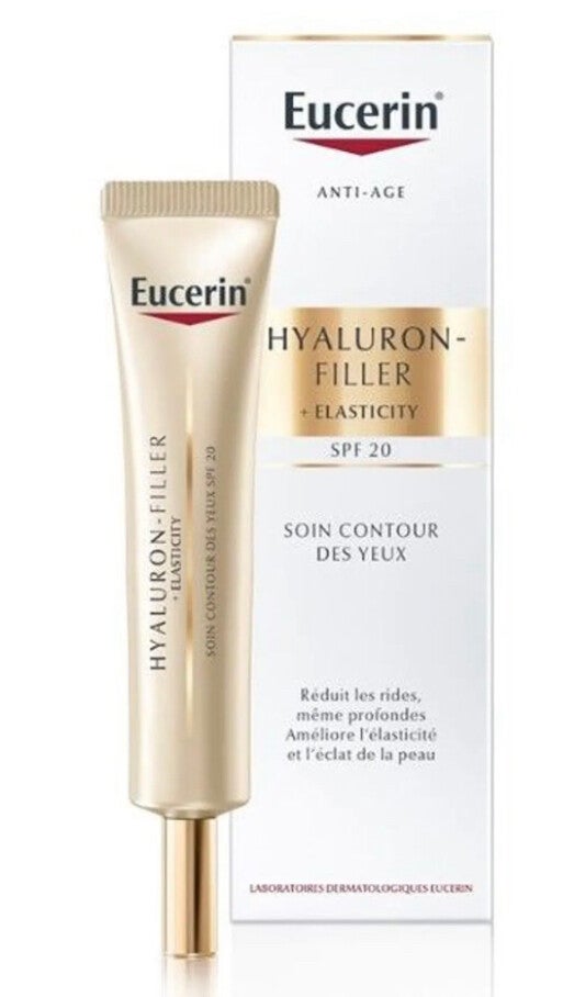 Eucerin Hyaluron-Filler + Elasticity Contour des Yeux 15 ml
