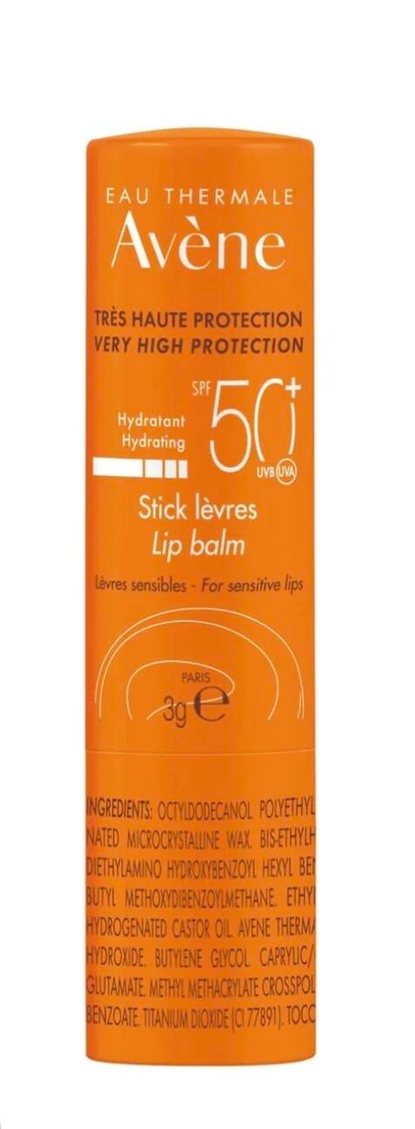 Avène – Solaire Stick Lèvres SPF 50+ – 3 g