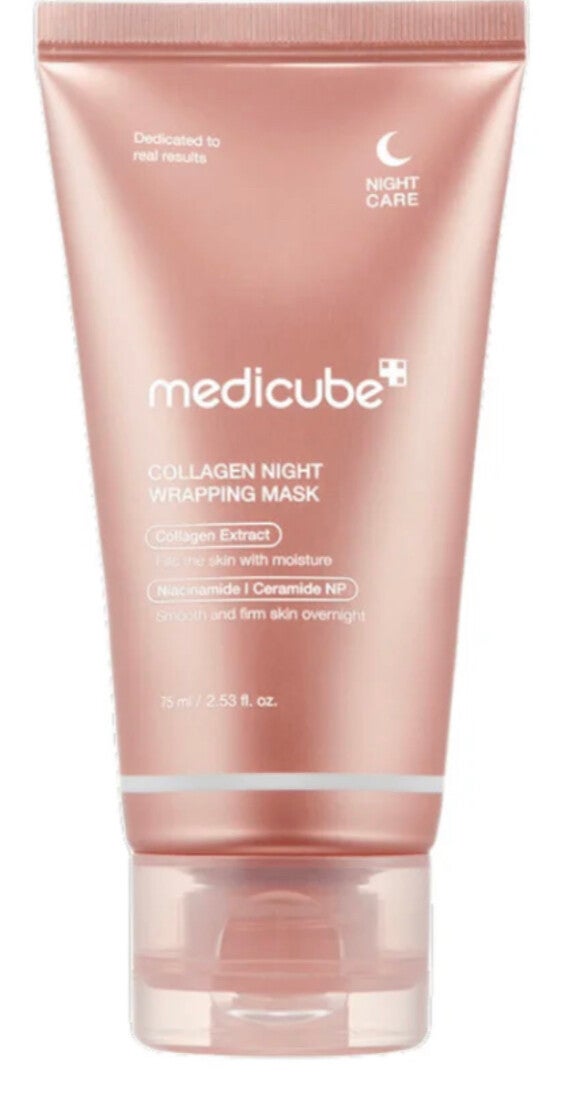 Collagen Night Wrapping Mask 75ml — Masque Nuit Enveloppant au Collagène 75 ml