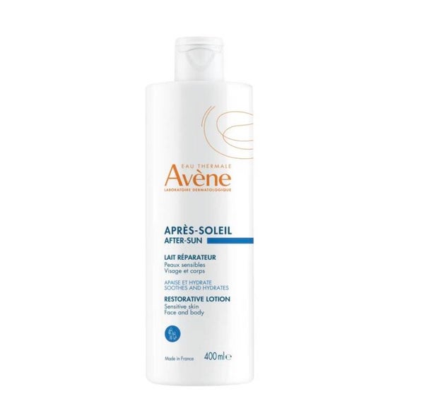 Avène – Solaire Lait Réparateur Après-Soleil Apaisant & Hydratant – Visage & Corps – 400 ml