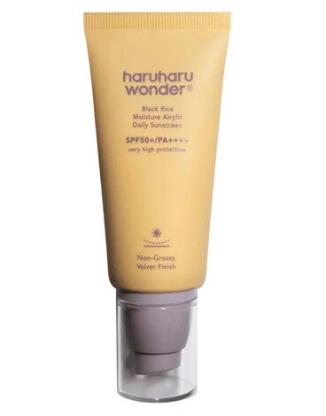 Haruharu Wonder Black Rice Moisture Airyfit Écran Solaire Quotidien SPF50+