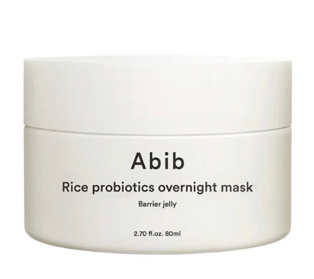Abib Rice Probiotics Overnight Mask Barrier Jelly – Masque de Nuit Gelée au Riz & Probiotiques