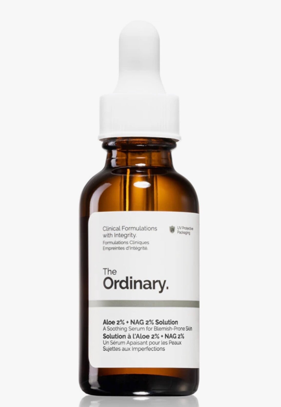The Ordinary Aloe 2% + NAG 2% Solution — sérum apaisant anti-acné