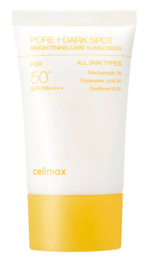 celimax - Pore+Dark Spot Brightening Care Sunscreen - Soin solaire éclaircissant pores + taches brunes