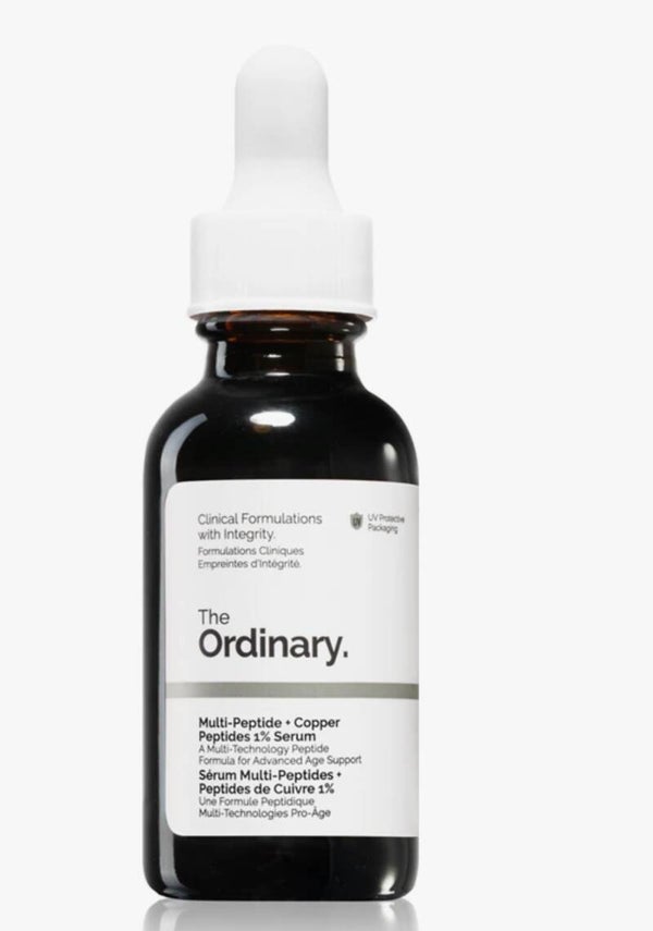 The Ordinary Multi-Peptide + Copper Peptides 1%  — sérum anti-rides illuminateur