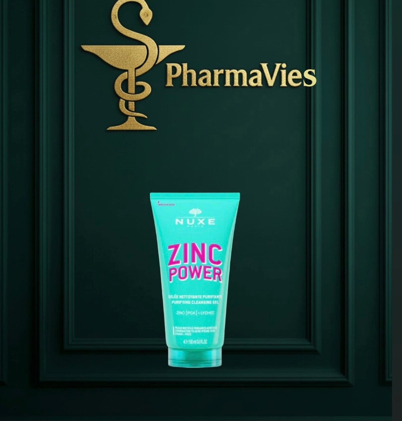 NUXE ZINC POWER GELÉE NETTOYANTE PURIFIANTE 150ML