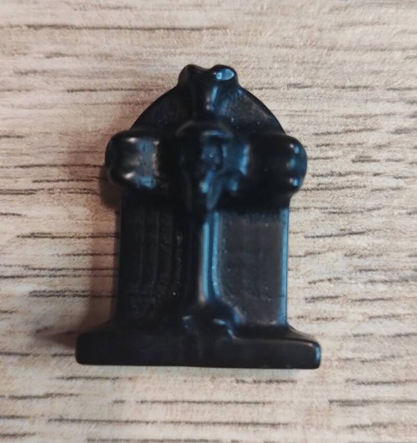 Grafsteen Obsidiaan (1)
