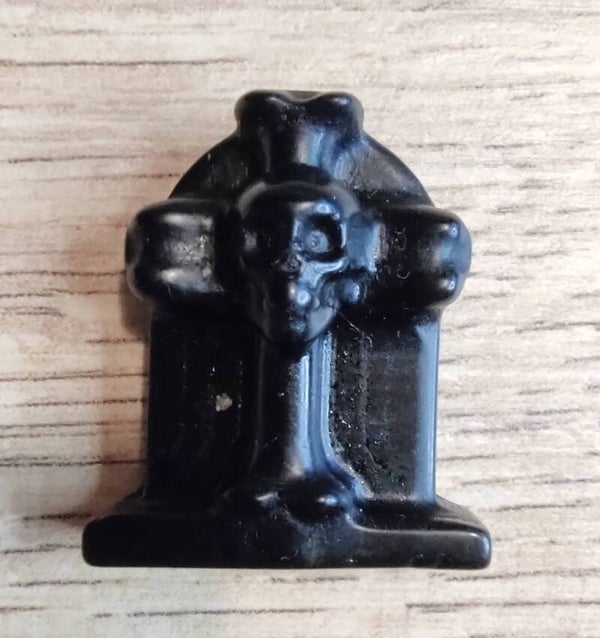 Grafsteen Obsidiaan (2)